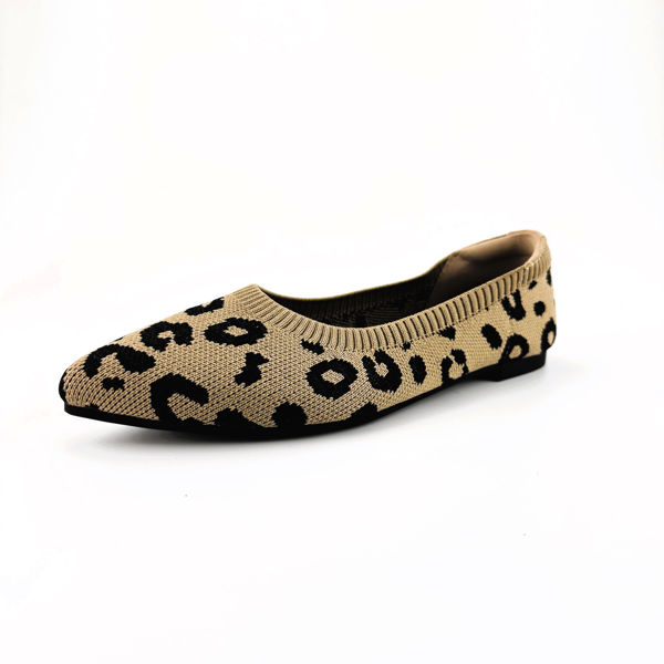 圖片 針織平底瑪莉珍鞋  (Knitted flat Mary Jane shoes)