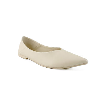 圖片 真皮尖頭平底鞋(Genuine leather pointed-toe flats)