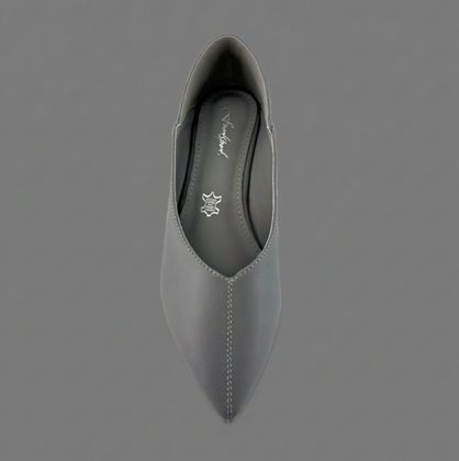 圖片 真皮尖頭平底鞋(Genuine leather pointed-toe flats)