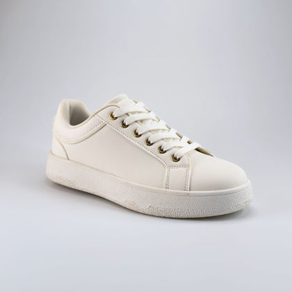 圖片 FEX-白色簡約休閒運動鞋 (FEX-White Sneaker)