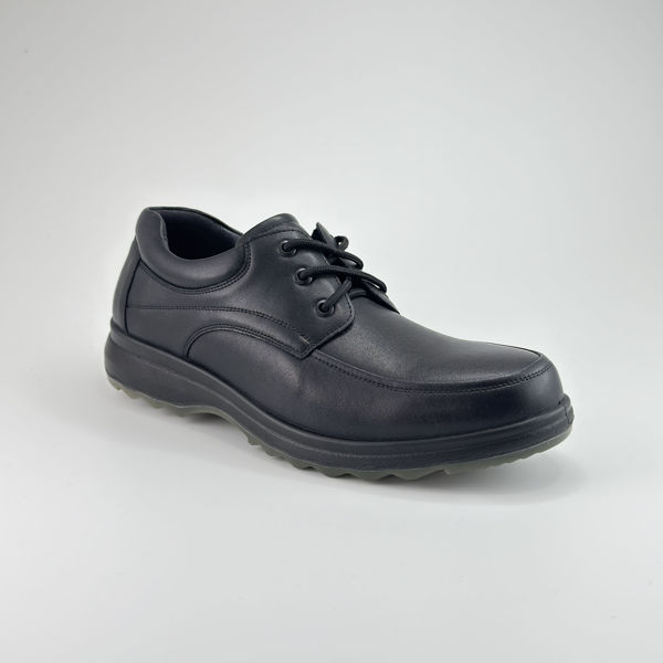 Picture of SANTA BARBARA POLO & RACQUET CLUB-男裝黑色真皮正裝/學生鞋 (SANTA BARBARA POLO & RACQUET CLUB – Men’s Black Genuine Leather Dress / School Shoes)